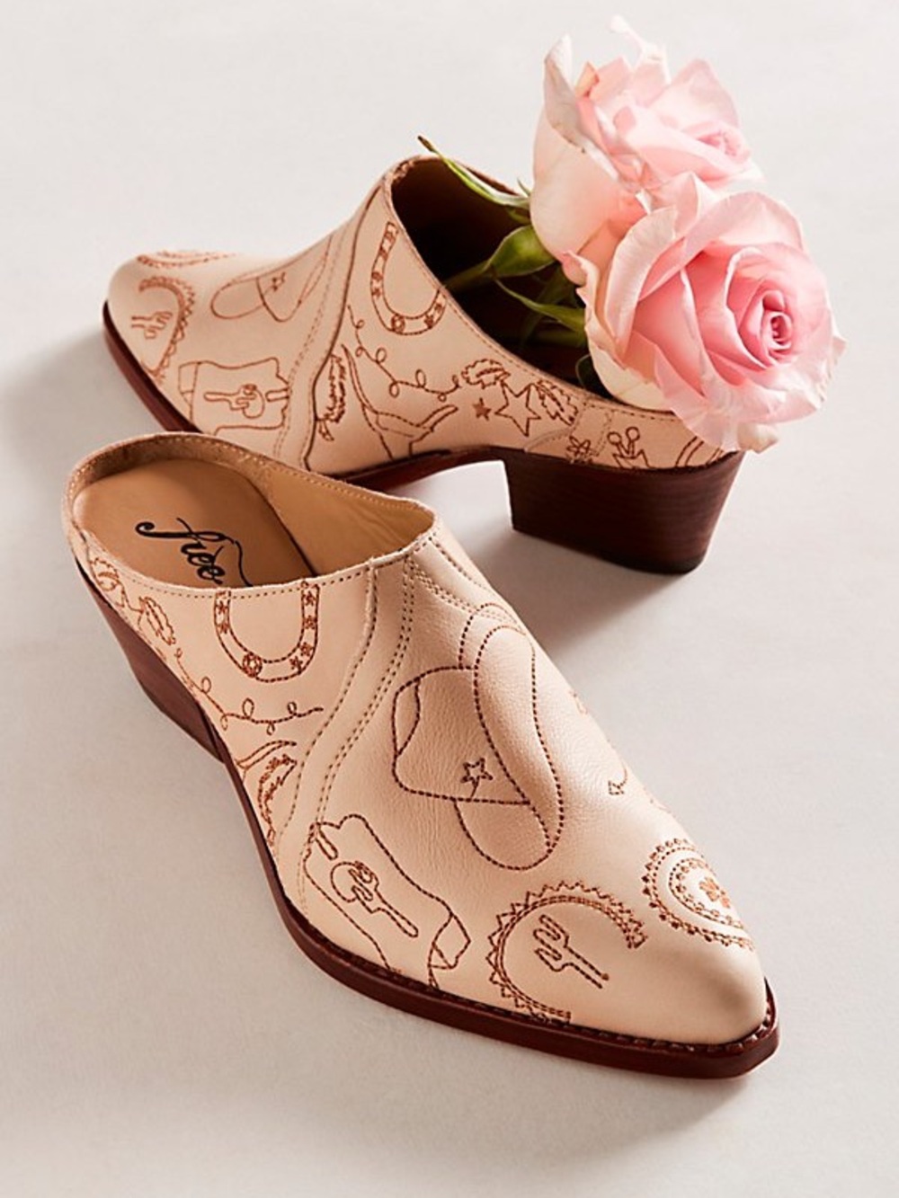 Free People New Frontier Western Mule